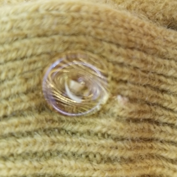 Vintage benelton wool skirt with button up back made in Italy size 44 - Picture 8 of 8